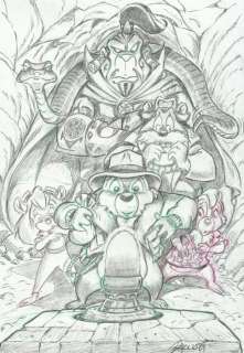 Bernat Serrat | Bernat - Original drawing - Chip and Dale - Indiana Jones Parody Raiders of the Lost Ark | Catawiki