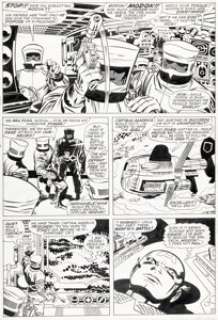 Kirby, Jack - Jack Kirby and Joe Sinnott Tales of Suspense #94 Story Page 2 MODOK Original Art (Marvel, 1967)....