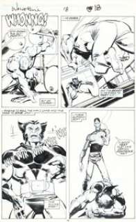 Byrne, John | John Byrne and Klaus Janson Wolverine #18 Story Page 14 Original Art (Marvel, 1989).... | Heritage