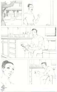 Walker, Cory - Cory Walker Invincible #1 Story Page 4 Original Art (Image, 2003)....