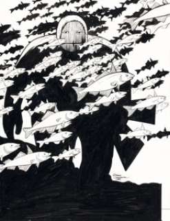 Chadwick, Paul - Paul Chadwick Dark Horse Presents #8 Concrete Cover Original Art (Dark Horse, 1987)....