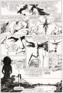 Sienkiewicz, Bill | Bill Sienkiewicz New Mutants #29 Story Page 18 Original Art (Marvel, 1985).... | Heritage