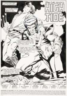 Bright, Mark - Mark Bright and Al Williamson Spider-Man vs. Wolverine #1 Splash Page 1 Original Art (Marvel, 1987)....