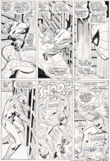 Romita Sr., John - John Romita Sr. and Mike Esposito Amazing Spider-Man #52 Story Page 16 Kingpin Original Art (Marvel, 1967)....