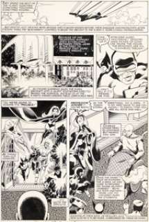 Byrne, John - John Byrne and Terry Austin X-Men #129 Story Page 7 Dark Phoenix Saga Original Art (Marvel, 1980). ...