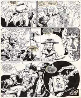 Carlos Ezquerra | 2000 AD Prog #182 Strontium Dog Story Page 19 (IPC Magazines, January, 1980). | Heritage