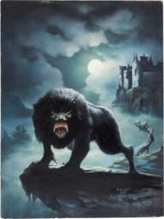 John Bolton - Tales of Terror #12 Cover Painting Original Art (Eclipse, 1987).