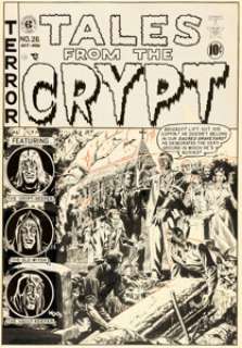 Wally Wood Tales from the Crypt #26 Cover Original Art (EC, 1951). | Heritage