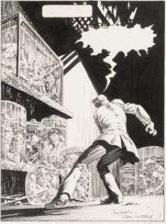 Bernie Wrightson Creepy #35 May-1982 "Freak Show: Part 5" Story Page 6 Original Art (Toutain Editor, 1982). | Heritage