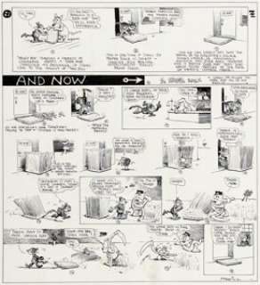 George Herriman Krazy Kat Sunday Comic Strip Original Art dated 6-26-21 (King Features Syndicate, 1921). | Heritage