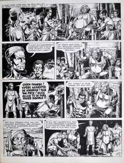 Malik | Malik - Planche originale - Récit d’Afrique - (années 1970) | Catawiki