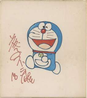 Fujiko Fujio’s Hand-Drawn Color Shikishi "Doraemon" | Mandarake (Big Web)