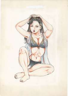 Ryuji Sawada’s Hand-Drawn Color Manuscript | Mandarake (Big Web)