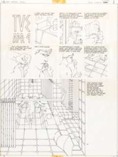 Frank Miller Elektra Lives Again Story Page 32 Original Art (Marvel/Epic, 1990).
