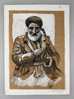 Ferrandez | Ferrandez, Jacques - Dessin original couleur - Les carnets d’Orient | Catawiki