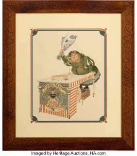 Andrej Dugin and Olga Dugin - Harry Potter and the Prisoner of Azkaban (Warner Bros., 2004), Bertie Bott Concept Painting Original Art. | Heritage