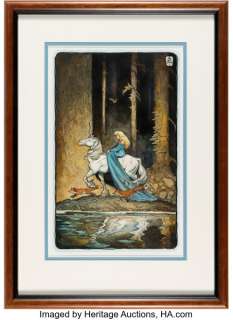 William Stout - "A Fall of Stardust" Portfolio Illustration Original Art (Green Man Press, 1999). | Heritage