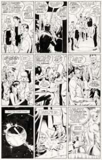 Dave Gibbons and John Higgins Watchmen #9 Story Page 12 Original Art with Matching Production Color Guide (DC, 1987). (Total: 2 Original Art)