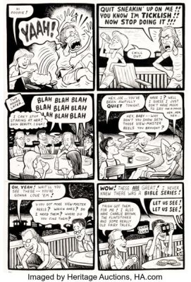Joe Matt Peepshow #1 "Ipanema" Story Page 22 Original Art (Drawn & Quarterly, 1992).