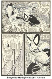 Todd McFarlane The Amazing Spider-Man #316 Story Page 7 Original Art (Marvel, 1989).
