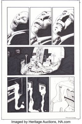 Richard Corben Hellboy: House of the Living Dead Story Page 28 Original Art (Dark Horse, 2011). | Heritage