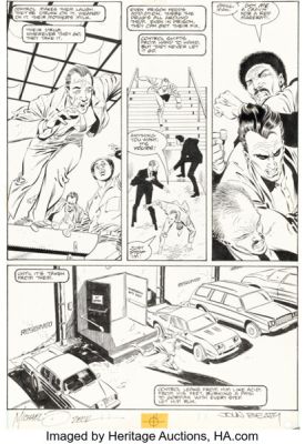 Mike Zeck and John Beatty Epic Graphic Novel: The Punisher -- Return to Big Nothing Story Page 41 Original Art (Marvel/Epic, 1989). | Heritage