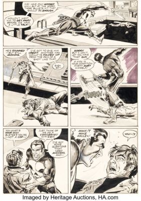 Tony DeZuñiga Marvel Preview #2 The Punisher Story Page 3 Original Art (Marvel, 1975). | Heritage