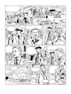 Marniquet, Frédéric - Planche originale - Les Mystères de Whitechapel T1 - Sir Henry Chapman - (2009)