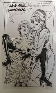 Mauro Laurenti | La Dottoressa n. 43 - M. Laurenti - Tavola originale - Page volante - Exemplaire unique | Catawiki