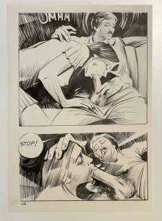 Sconosciuto | Erotica - LOTTO 10 TAVOLE ORIGINALI EROTICHE - Page volante - Exemplaire unique | Catawiki