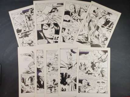 Studioriga (Morricone - Savi) | Lucifera - 10x tavole in sequenza Lucifera "la Violenza con Piacere" - Page volante | Catawiki