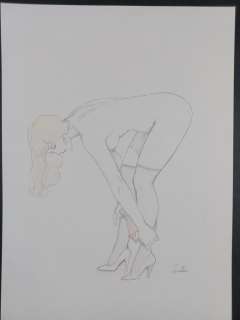 Leone Frollo | Leone Frollo - Illustrazione originale "La mutandina" - Page volante | Catawiki