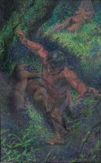 Richard Corben - A Feast Unknown Illustration Original Art (Fokker, 1975). The publisher’s synopsis read, - | Heritage