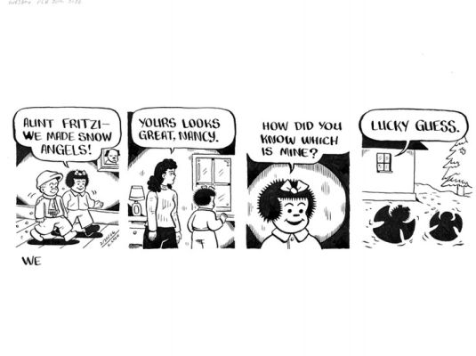 Caroline Cash | Nancy - 2.10.26 | Athenaeum Comic Art