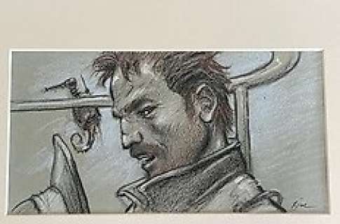 Enki Bilal | Bilal - Dessin original - Animal’z - Page volante - (2009) | Catawiki