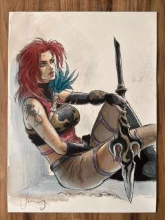 Jérémy | Jérémy - Dessin original couleur - Vesper (2021) | Catawiki