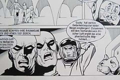 Belardinelli, Massimo | Belardinelli, Massimo - Original page - Perry Rhodan - (1973) | Catawiki