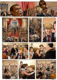 Berlion, Olivier | Berlion, Olivier - Planche originale couleur - Agata T1 - Le Syndicat du crime - (2019) | Catawiki