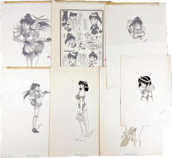 7 Hand-Drawn Manuscripts by SATOSHI | Mandarake (Big Web)