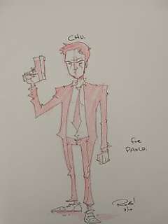 Rob Guillory - Chew - Disegno originale Rob Guillory