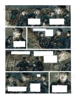 Maël - Planche originale - Notre mère la guerre T2 - Deuxième complainte - (2010) | Catawiki