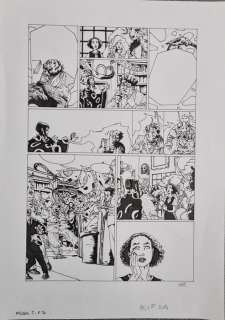 Gess - 1 Original page - La Brigade chimérique - Le Club de l’hypermonde - 2012 | Catawiki