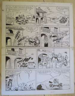 Francis - 1 Original page - Marc Lebut - La Ford T en Espagne - 1973 | Catawiki