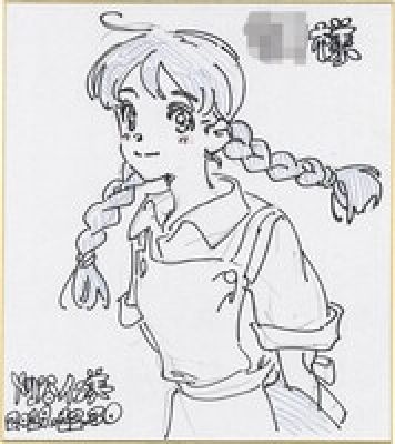 Hitomi Kariya’s Hand-Drawn Color Shikishi | Mandarake (Big Web)