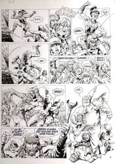 Mitton, Jean-Yves - 1 Original page - Vae Victis 6 - Bodicae, la guerriere folle - 1995 | Catawiki