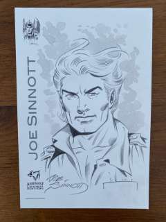 Fantastic Four - Original Artwork Johnny Storm by Joe Sinnott - 1 Commission Drawing - Exemplaire unique - 2013 | Catawiki