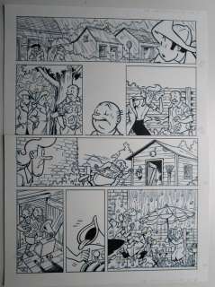 Morjaeu, Luc - 1 Original page - Suske en Wiske - De meteomachine - 2010 | Catawiki