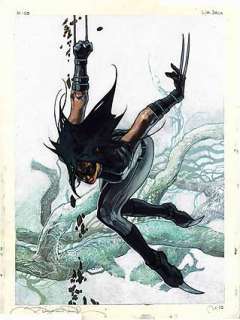 Simone Bianchi - S BIANCHI MARVEL MASTERPIECES X-23 #0 Trading Card Art
