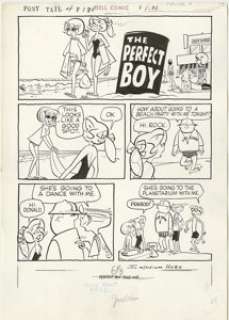 Lee Holley PONYTAIL #4 Page 32 Pages Complete Story Original Art (Dell, 19... | Heritage