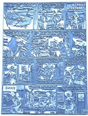The Lone Ranger printing plate | eBay US (Buy It Now)